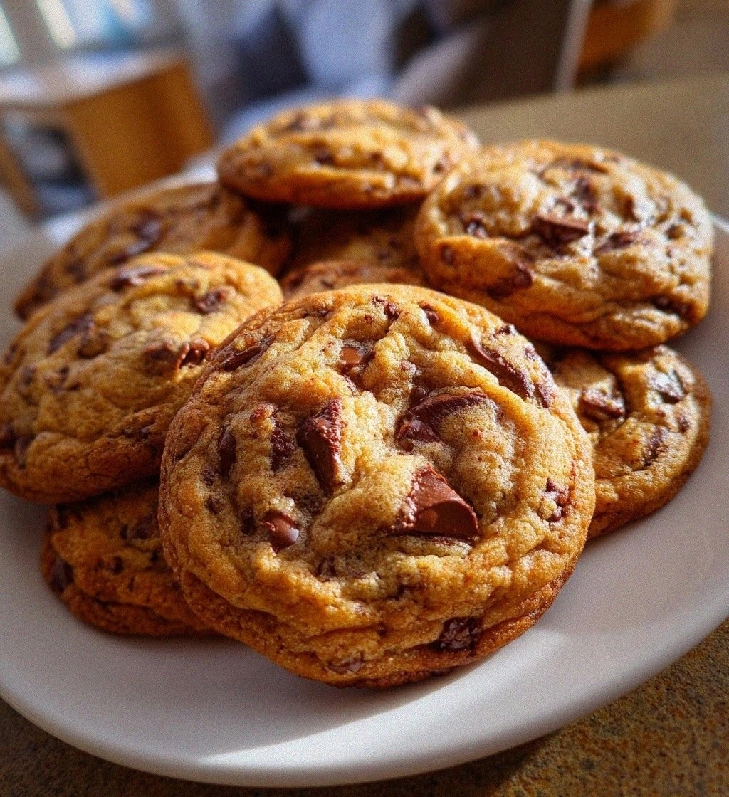 Browned Butter Chocolate Chip Cookies