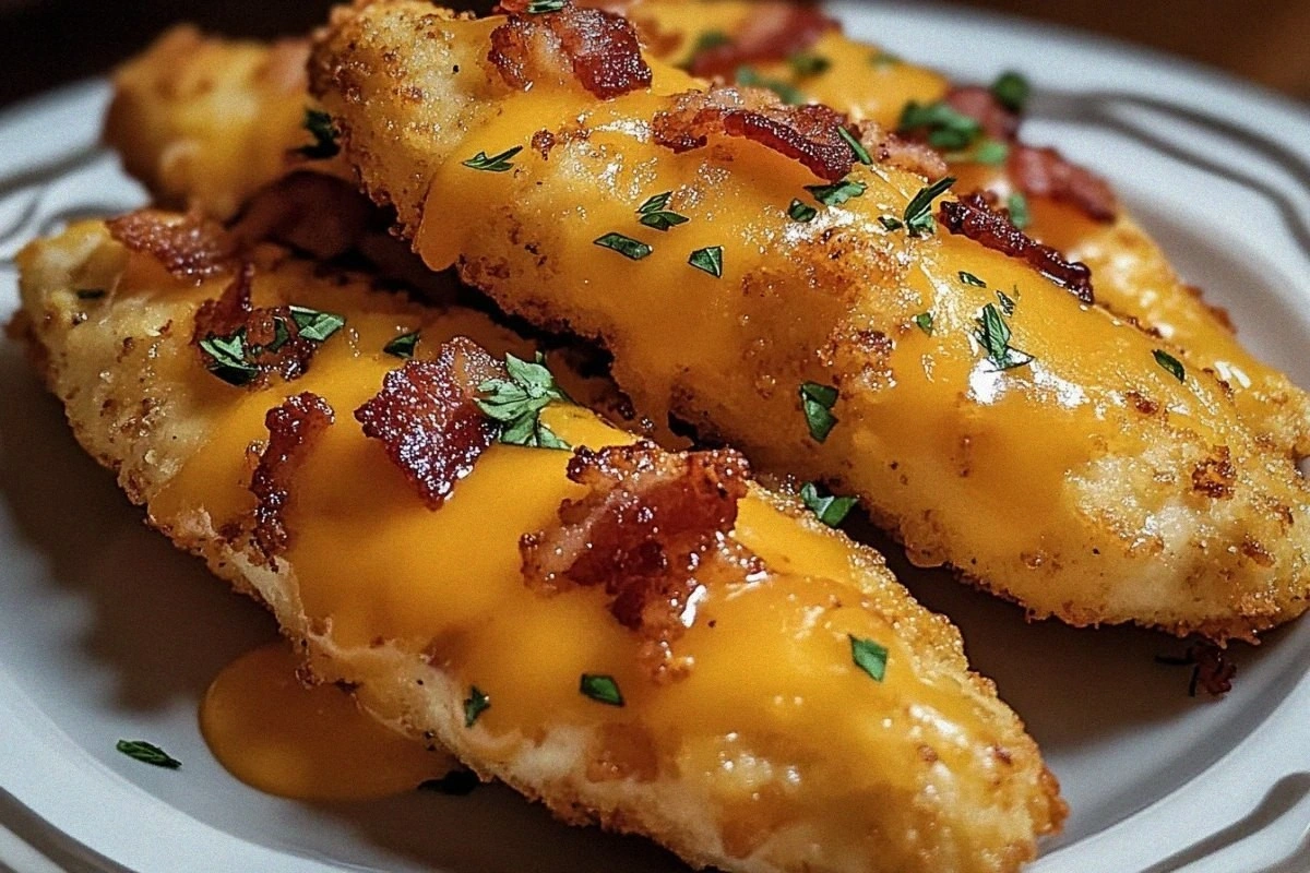 Cheddar Bacon Chicken Tenders