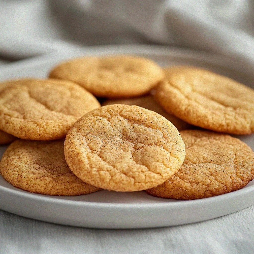 Chewy Cinnamon Snickerdoodle Cookies Recipe