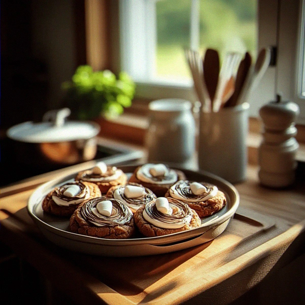 Chocolate Marshmallow Swirl Cookies Recipe for Cozy Nights