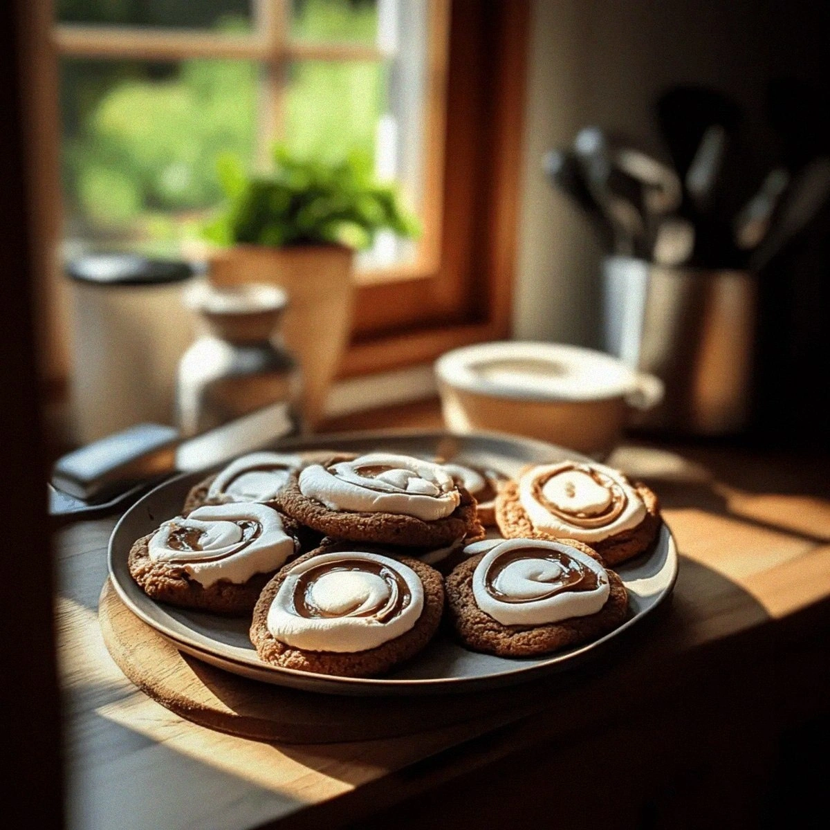 Chocolate Marshmallow Swirl Cookies Recipe for Cozy Nights