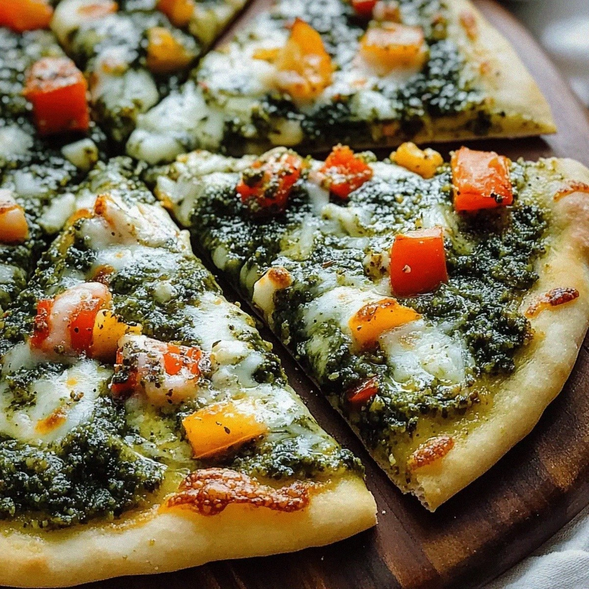Crafting Garlicky Kale Pesto Pizza for a Flavorful Feast