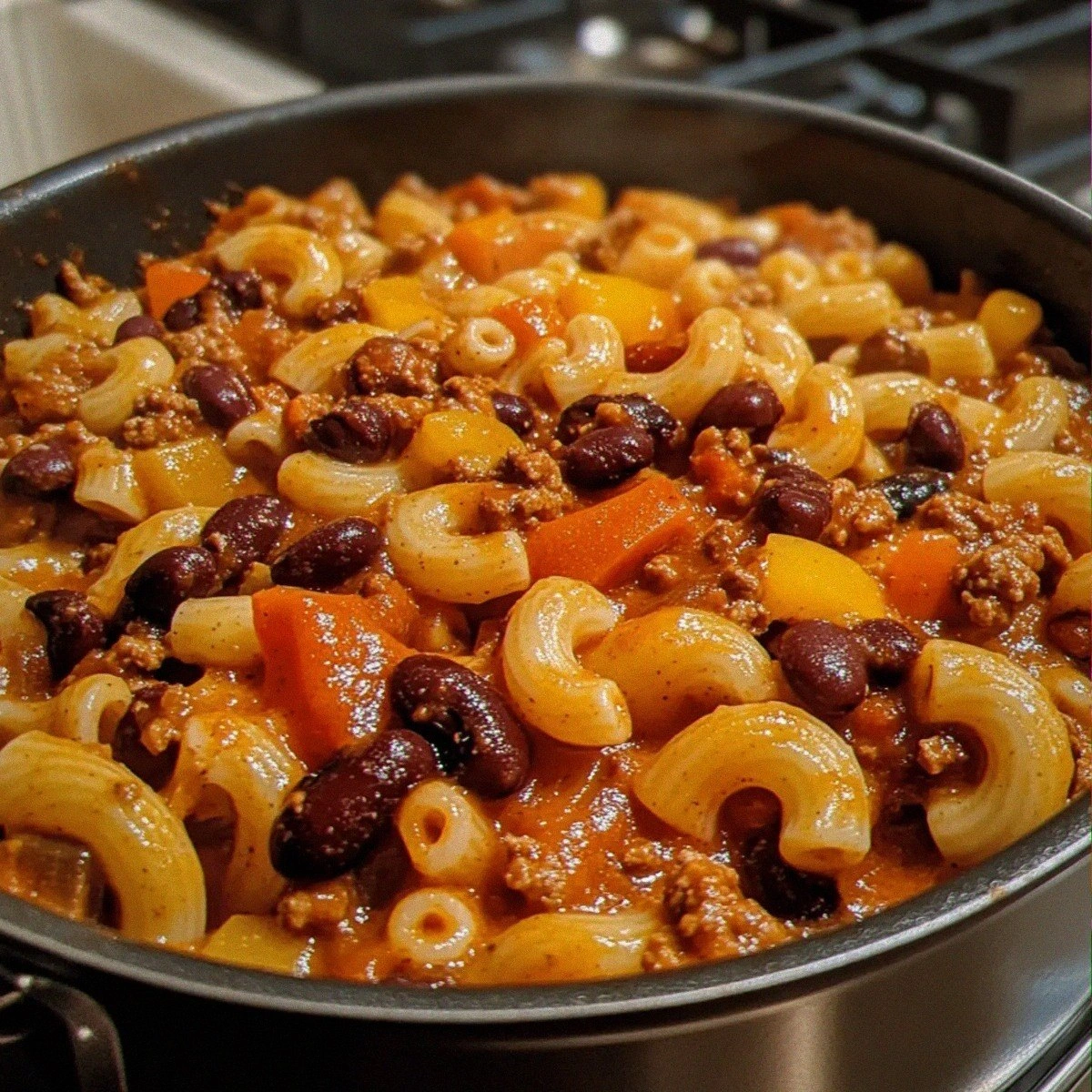 Creamy Vegetarian Chili Mac for Cozy Nights In