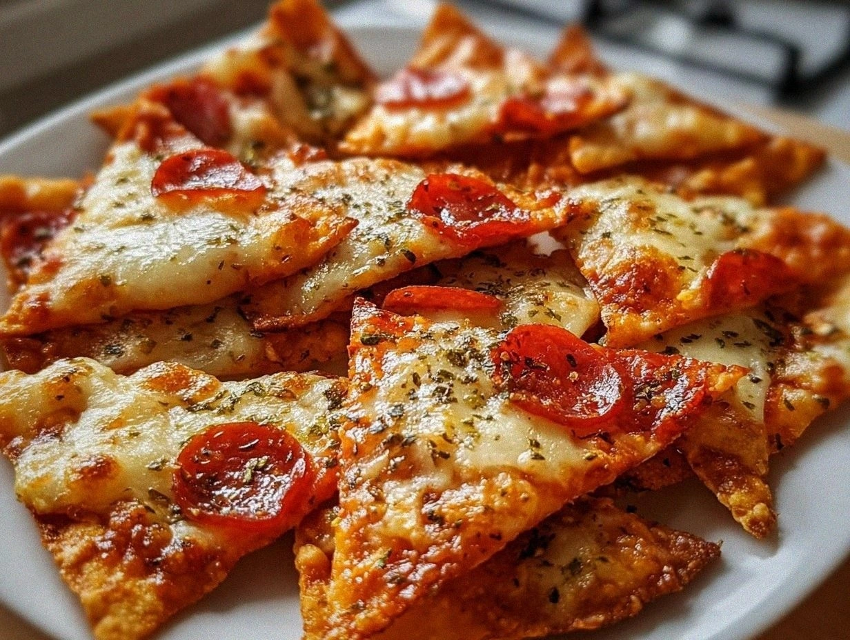 Crispy Pizza Chips