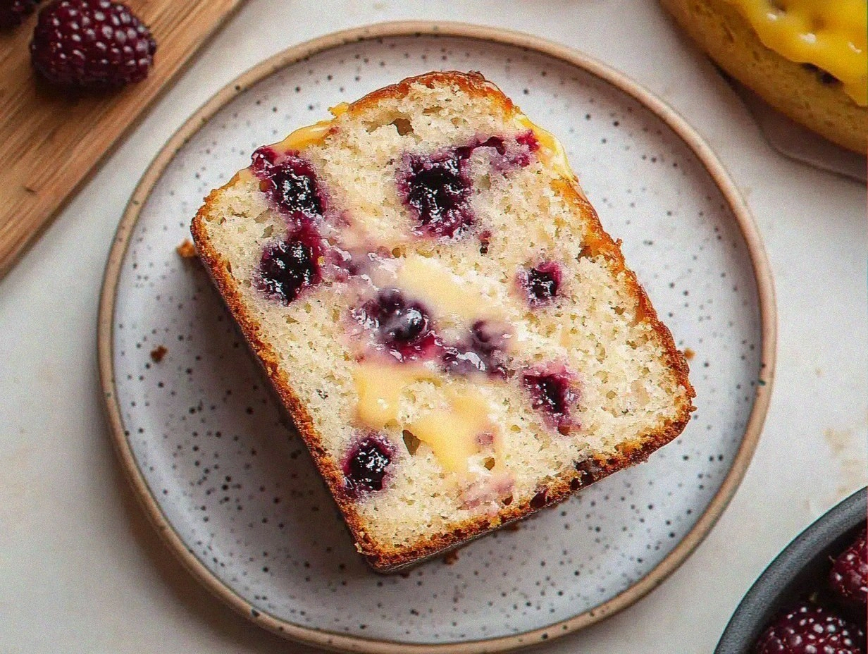 Delicious Blackberry Loaf : A Moist Bread Recipe