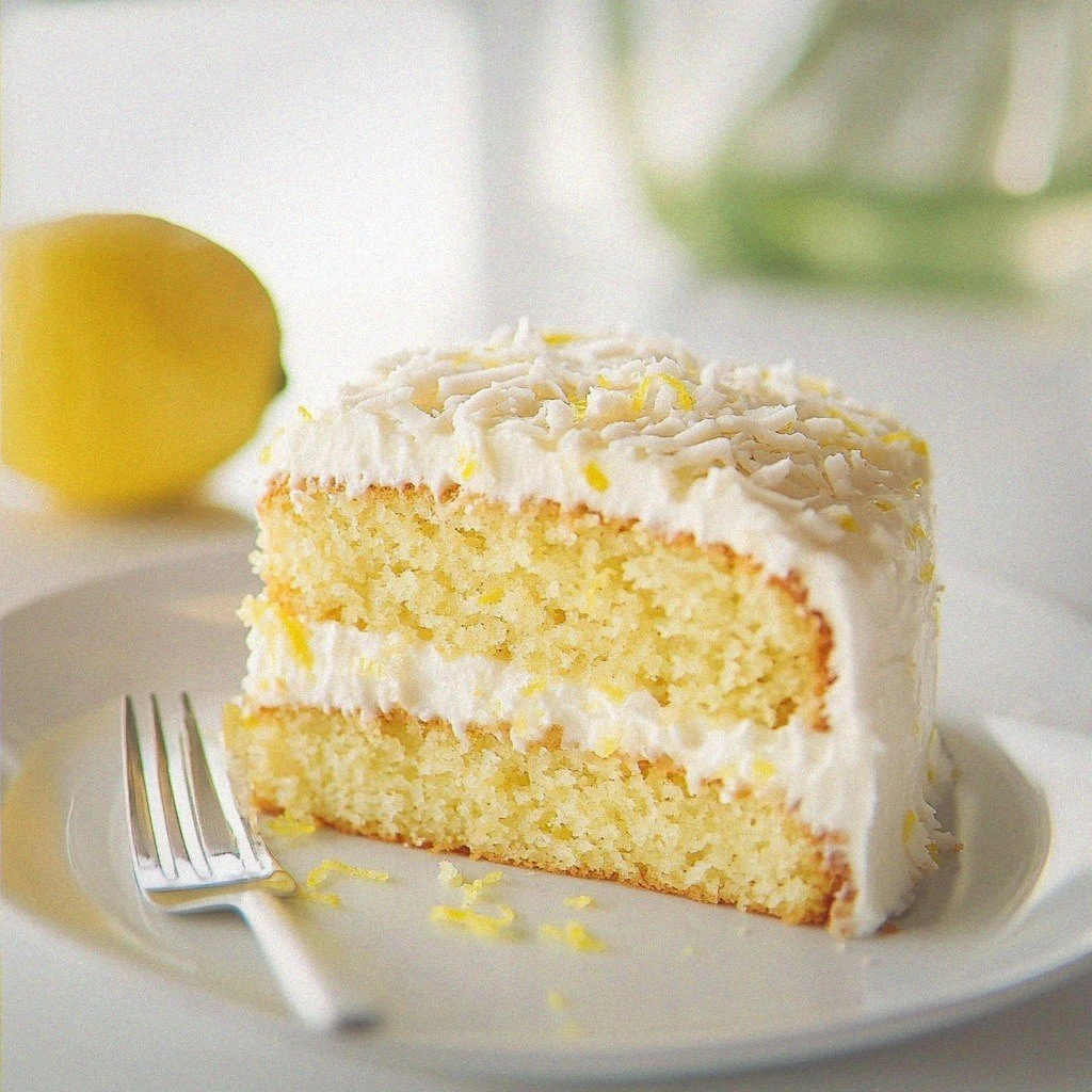 Delightful Coconut Lemon Cake Recipe