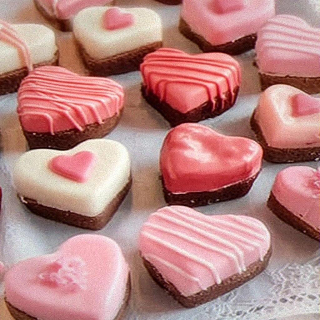 Delightful Heart Petit Fours: Elegant Treats to Savor