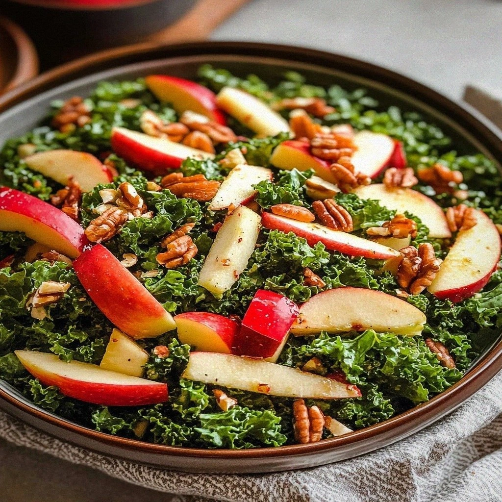 Delightful Kale and Apple Salad Thanksgiving Recipe