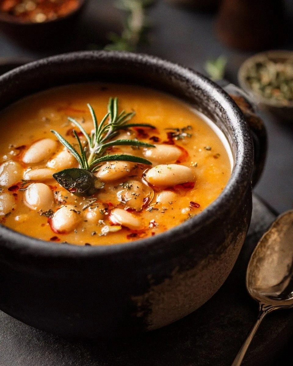 Fire-roasted White Bean Soup: A Cozy Family Recipe