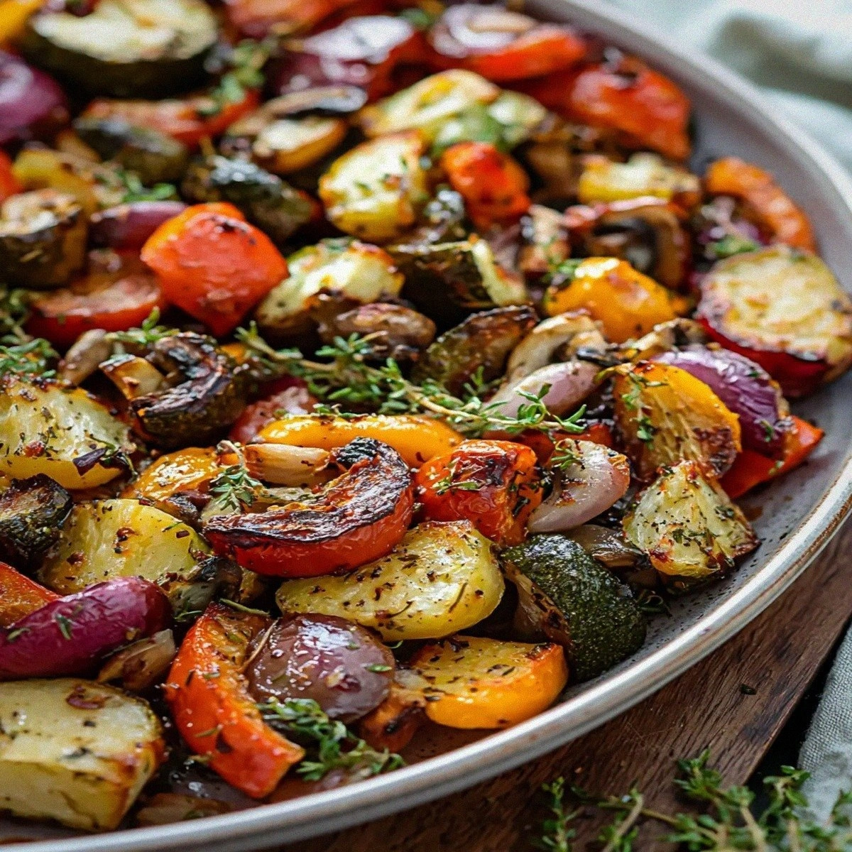 Garlic Herb Roasted Veggies: The Best Healthy Side Dish Ever