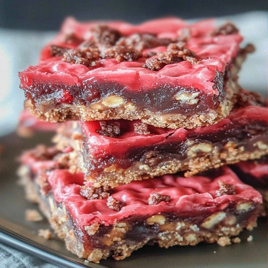 Irresistible Cherry Mash Bars: Sweet Nostalgia in Every Bite