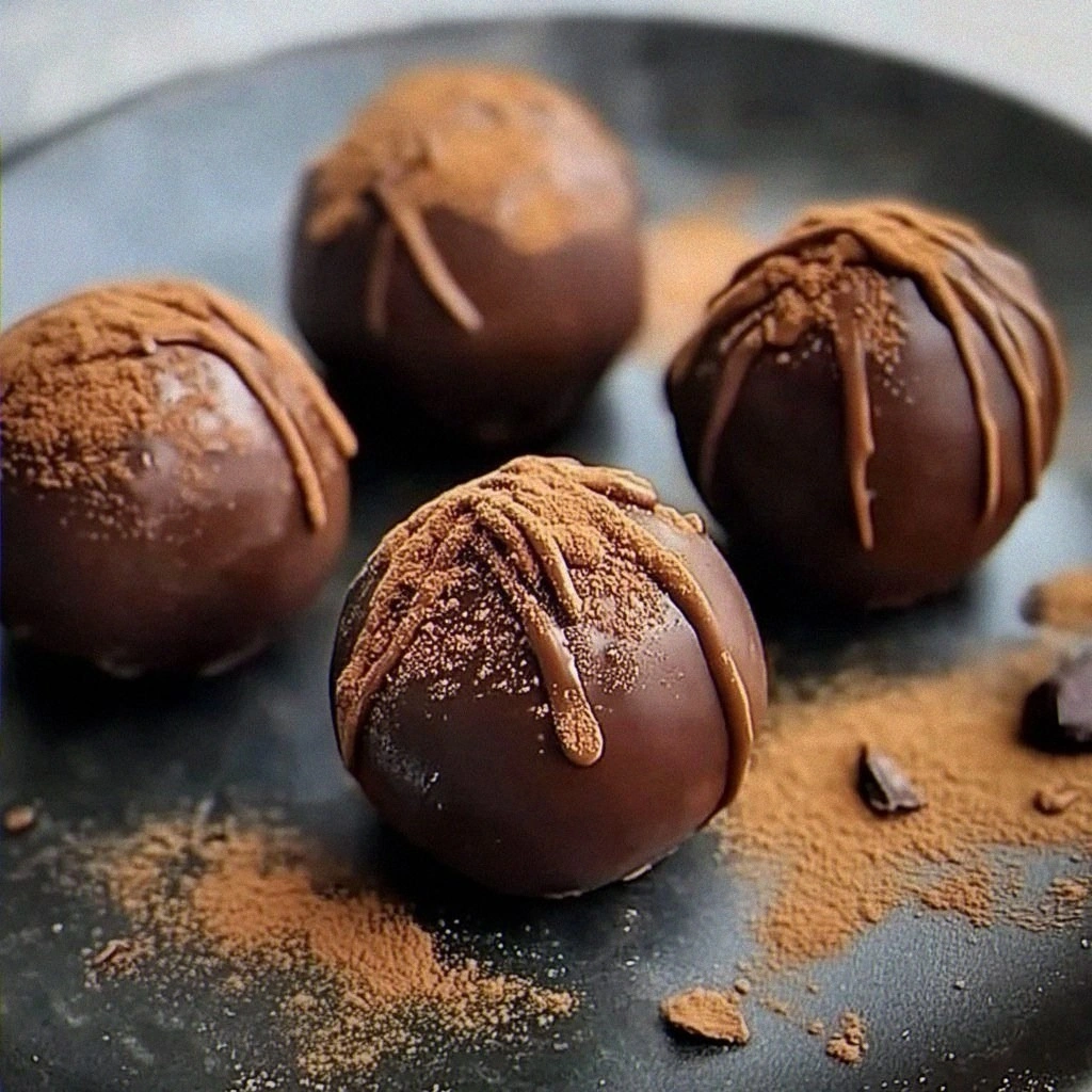 Irresistible Healthy Avocado Cacao Truffles