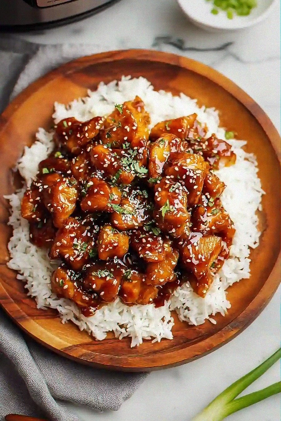 Irresistible Instant Pot Honey Garlic Chicken