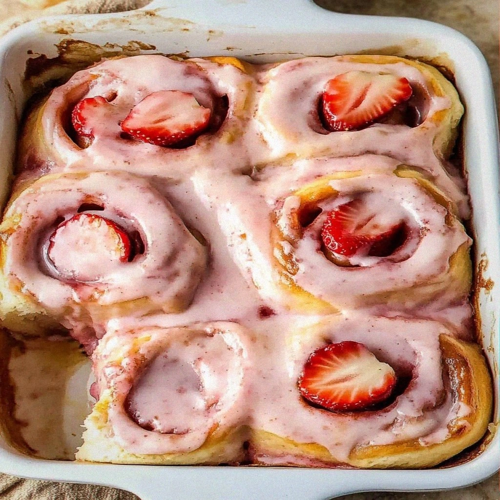 Irresistible Strawberry Cinnamon Rolls Recipe for Blissful Mornings