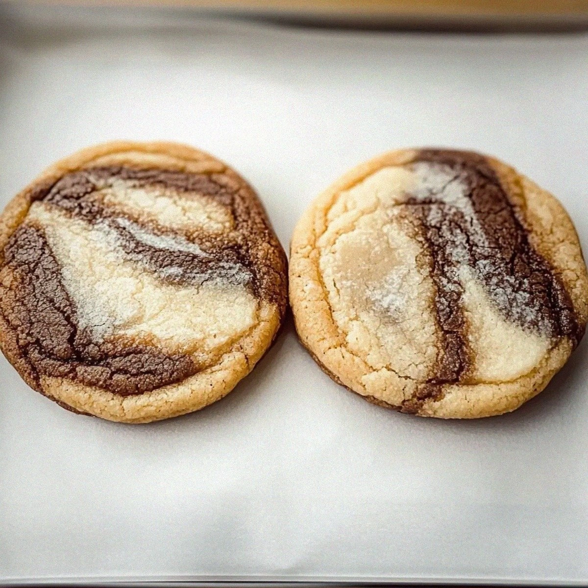 Irresistible Vietnamese Coffee Marble Cookies to Delight Your Day