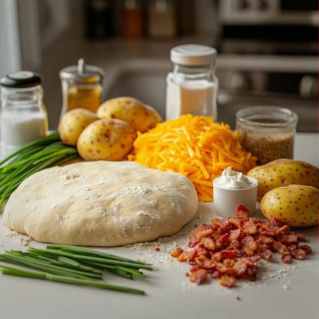 Loaded Baked Potato Pizza : The Perfect Comfort Food Mashup