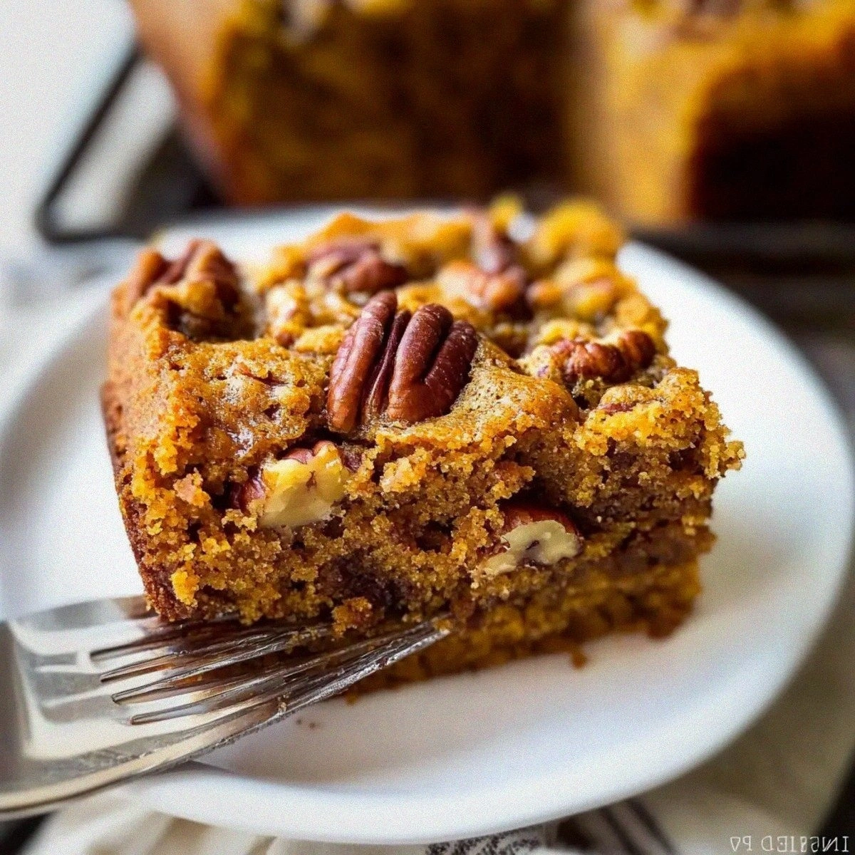 Moist Pumpkin Pecan Coffee Cake for Cozy Fall Mornings