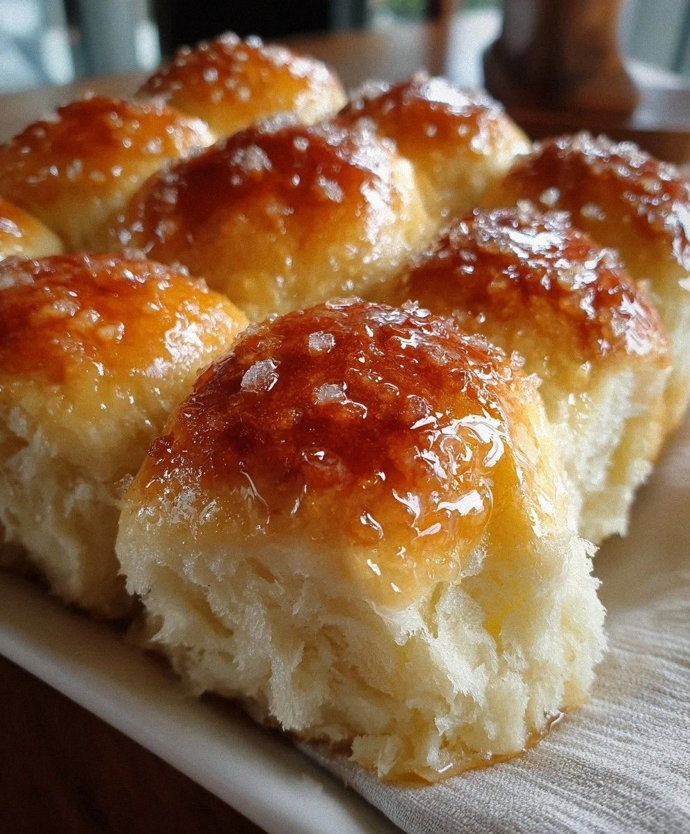 No-Knead Buttermilk Dinner Rolls