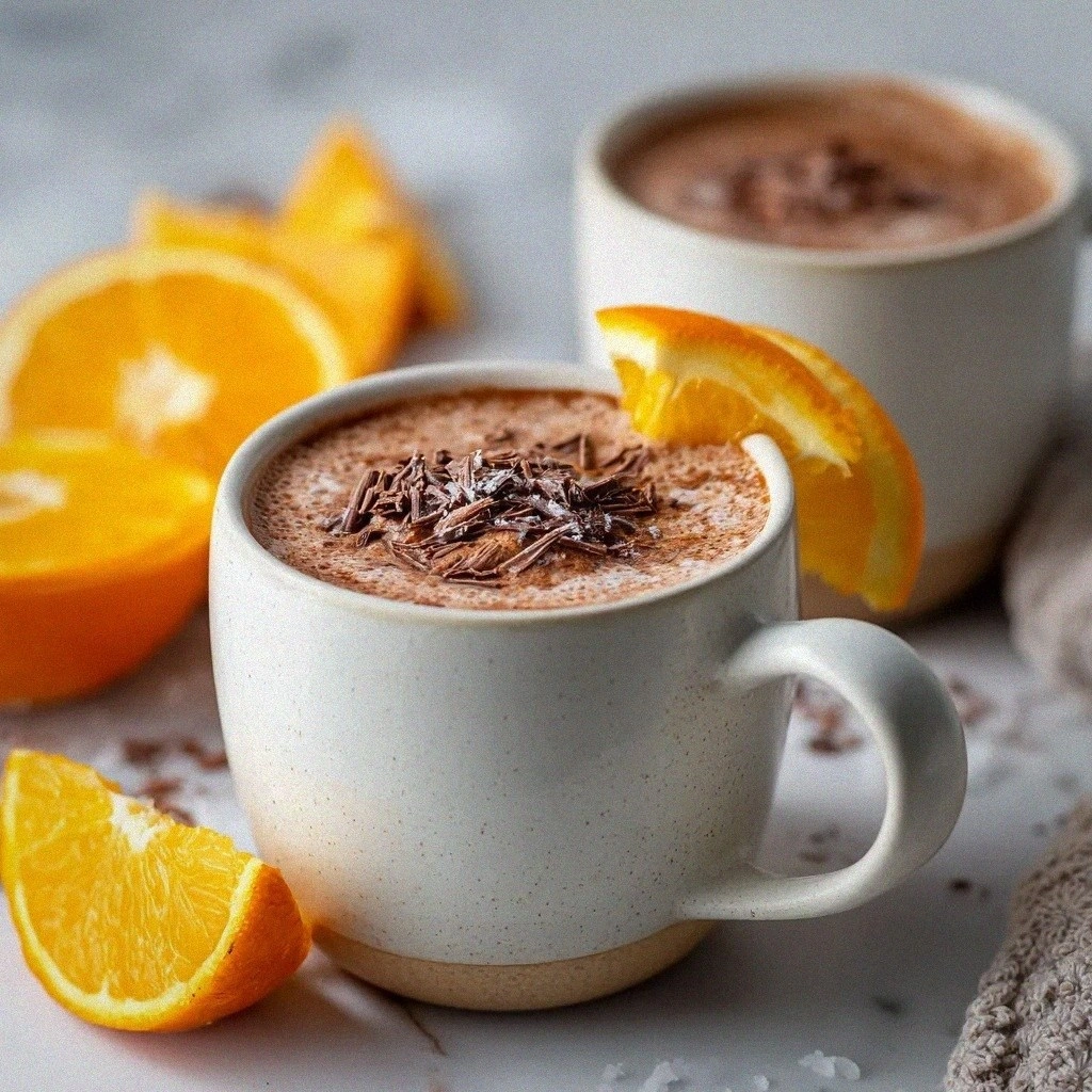 Orange Hot Chocolate – Fall Flavors in Every Sip