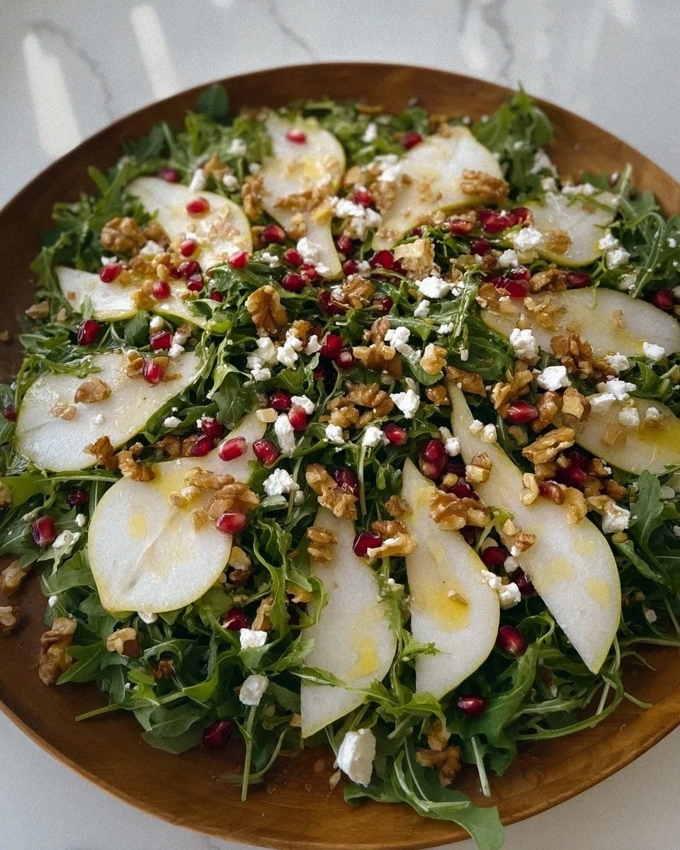 Pear and Arugula Salad