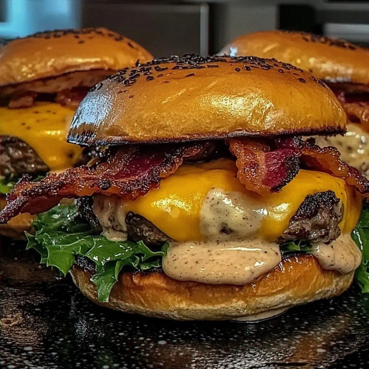 Savory Crack Burgers: Irresistible BBQ Bliss at Home
