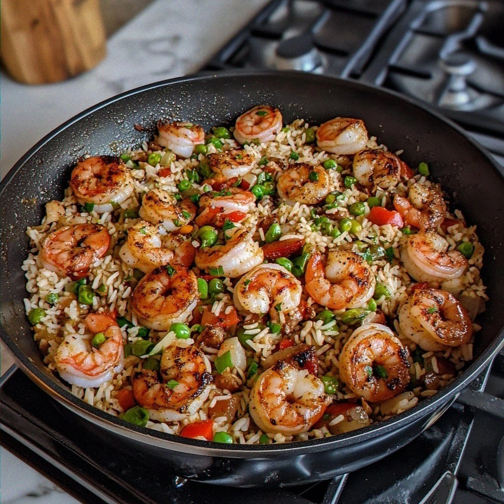 Shrimp Sausage Dirty Rice: A Flavorful One-Pan Delight