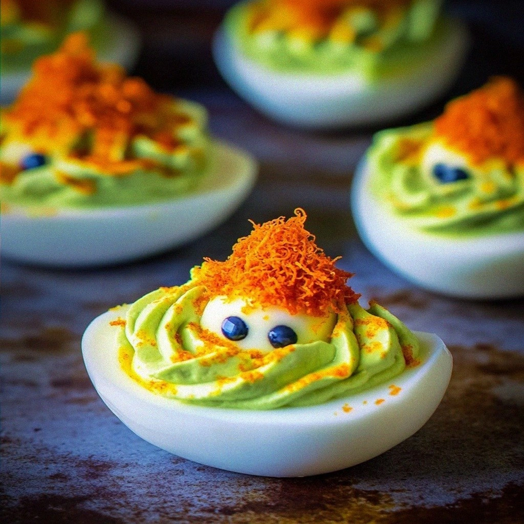 Spooktacular Creepy Deviled Eggs for Halloween Fun