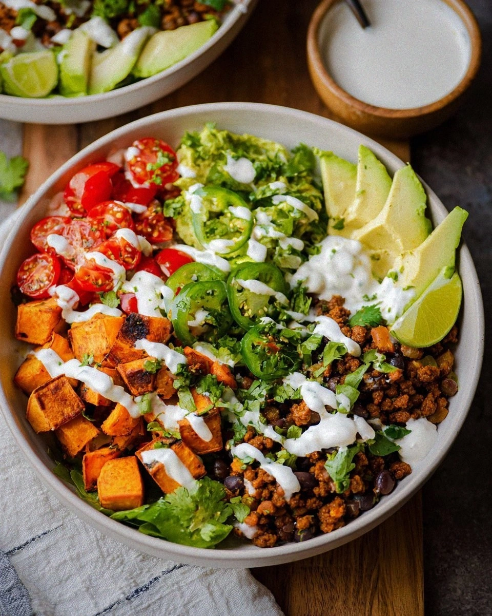 Sweet Potato Taco Bowls