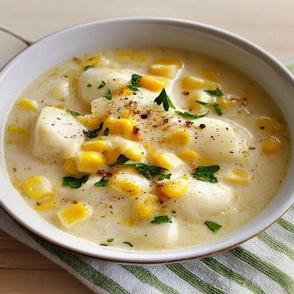 The Best Sweetcorn Chowder: Creamy Comfort in a Bowl