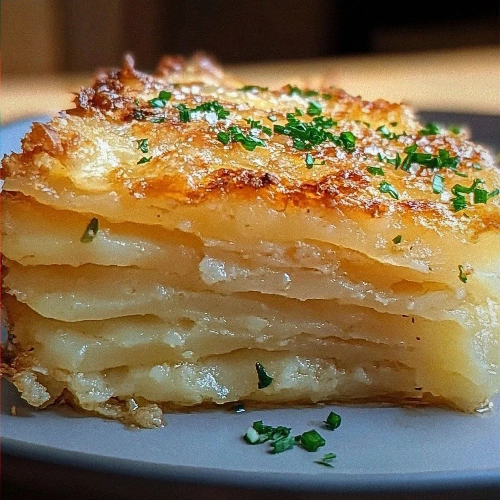 Ultimate Million Layer Potato Cake