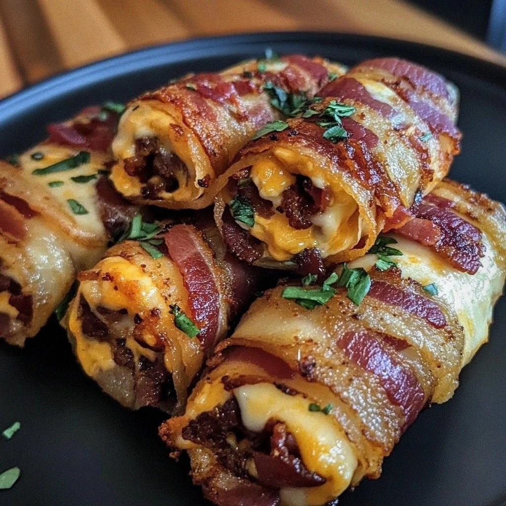 Unleash Flavor with Garlic Butter Bacon Rollups Recipe Today!