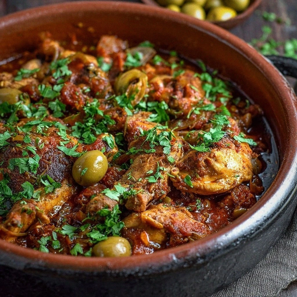 Moroccan Chicken Tagine Recipe