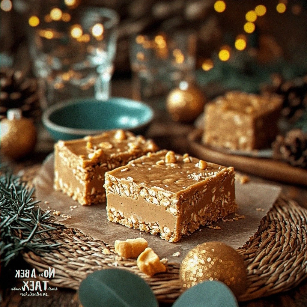 No-bake Peanut Butter Bars