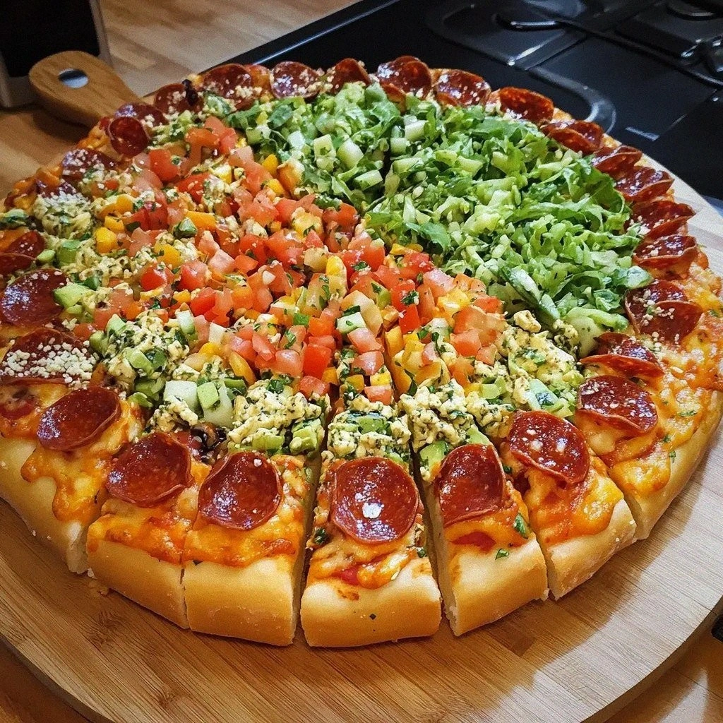 Chopped Italian Salad Pizza: A Flavorful Twist Awaits!