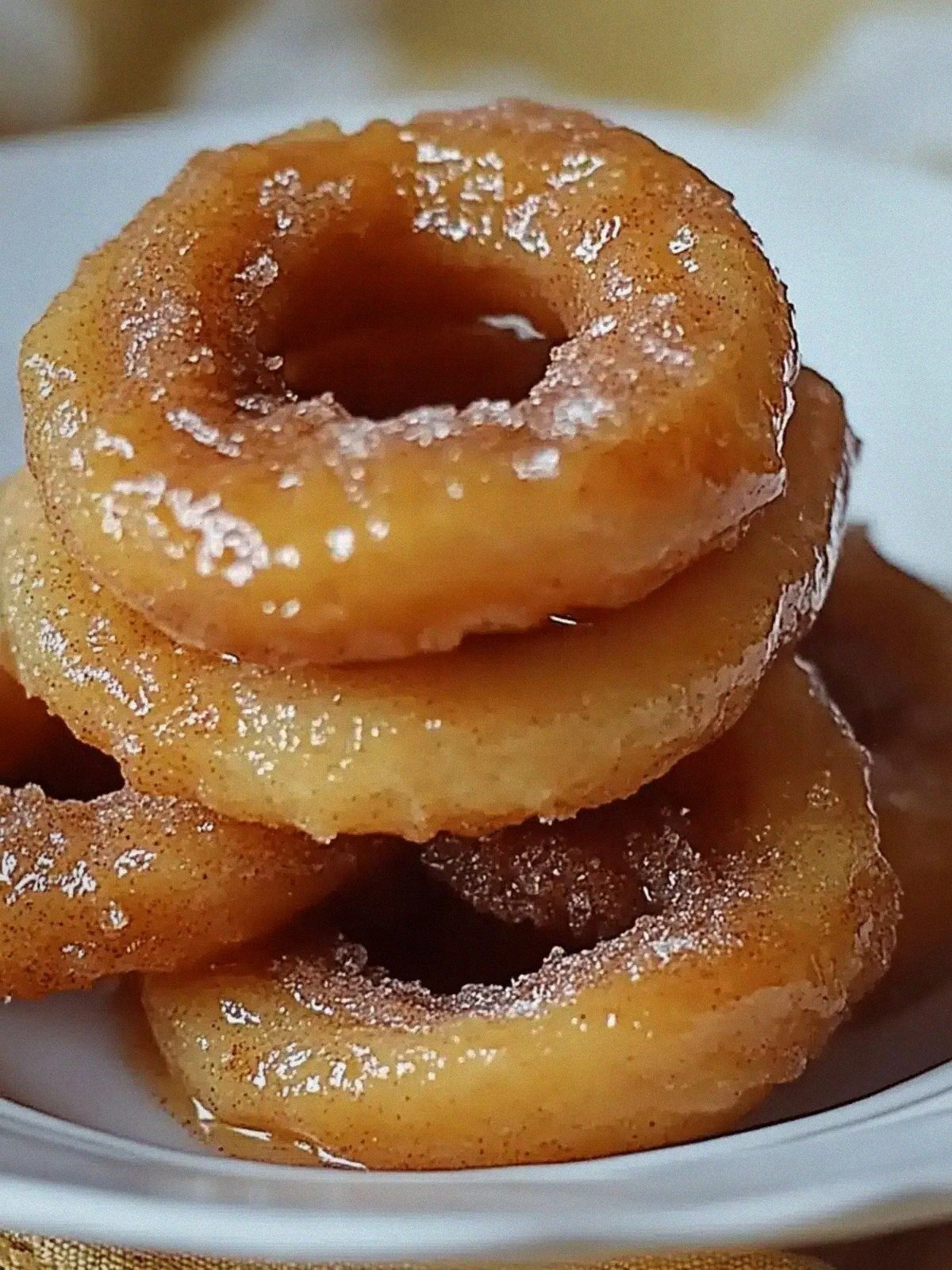 Fried Cinnamon Apple Rings That Will Spice Up Your Fall Snacks