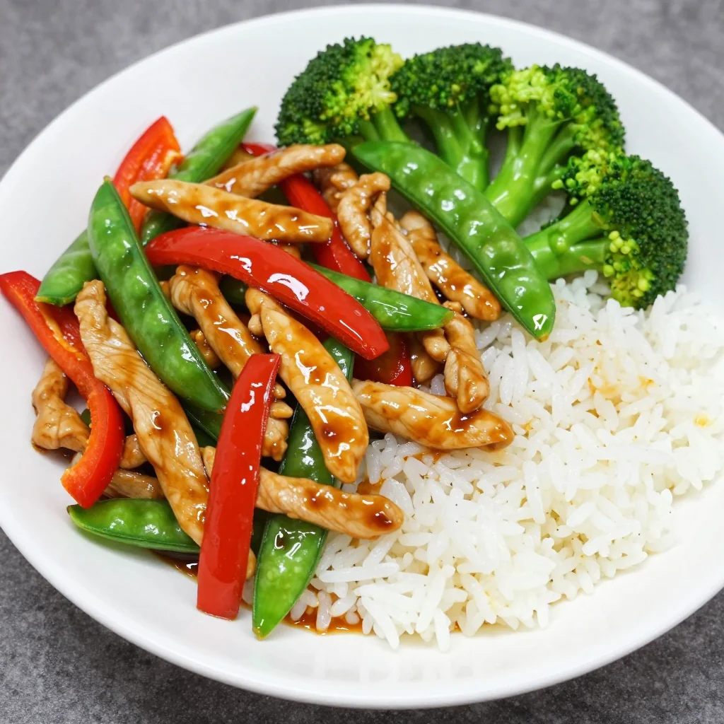 Budget Friendly Chicken and Vegetable Stir Fry with Rice