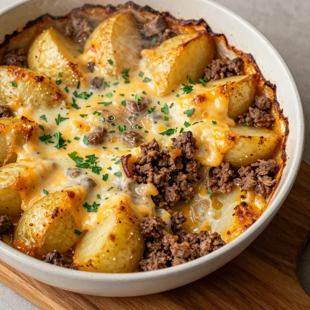 budgetfriendly beef and potato casserole for winter weeknights