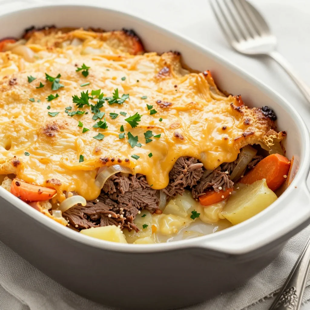 budgetfriendly beef and potato casserole for winter weeknights