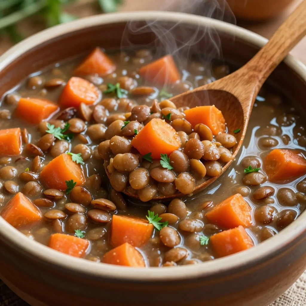 budgetfriendly onepot lentil and carrot stew for family suppers