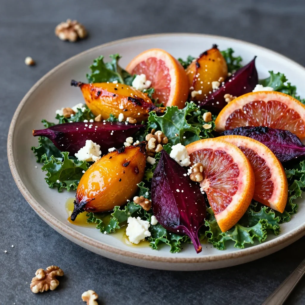 budgetfriendly roasted beet and citrus salad for winter detox