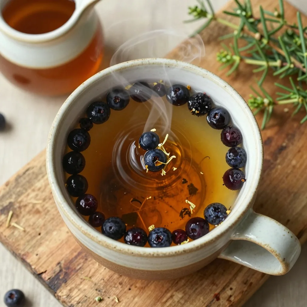 Cleansing Juniper Berry Detox Tea for Kidney Health