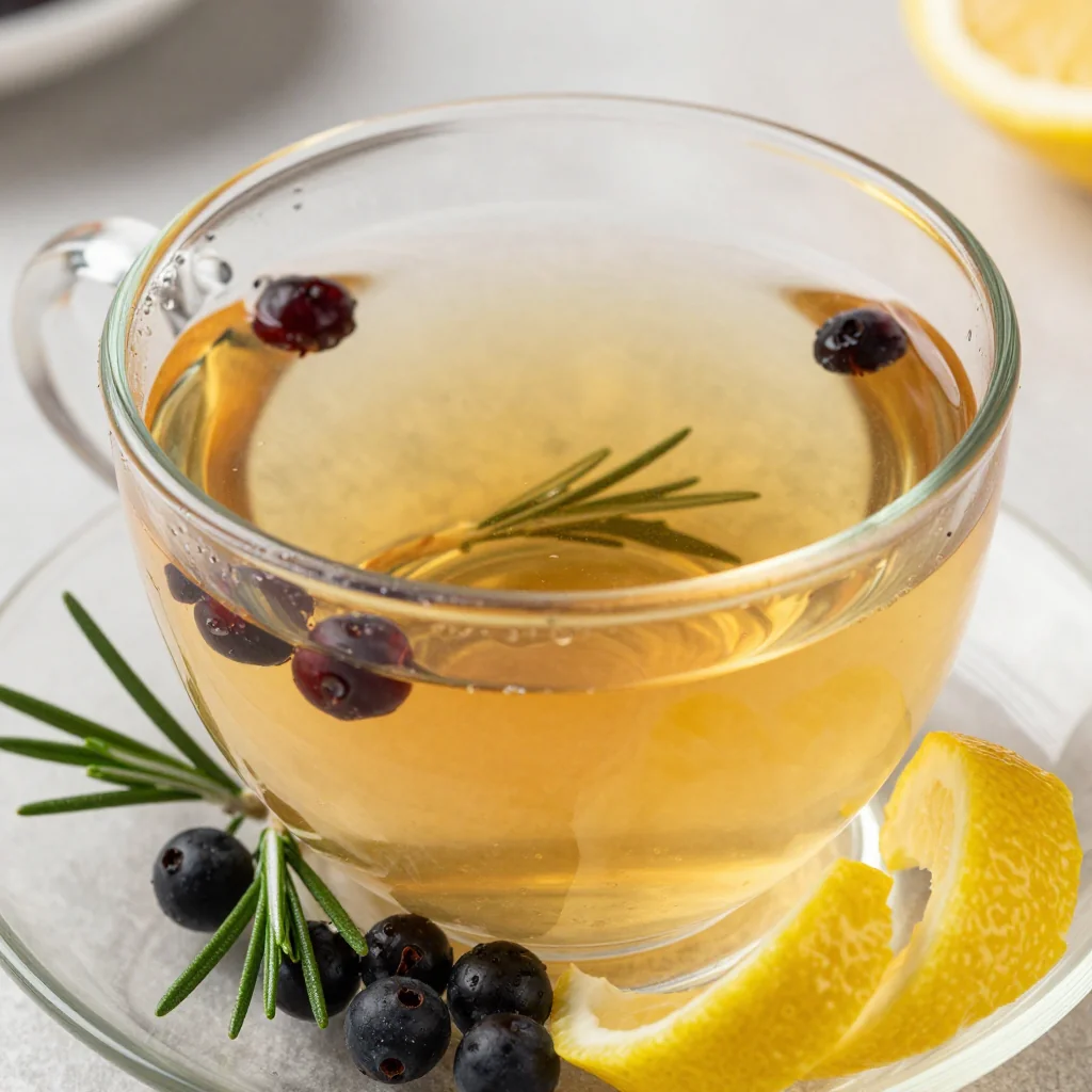Cleansing Juniper Berry Detox Tea for Kidney Health