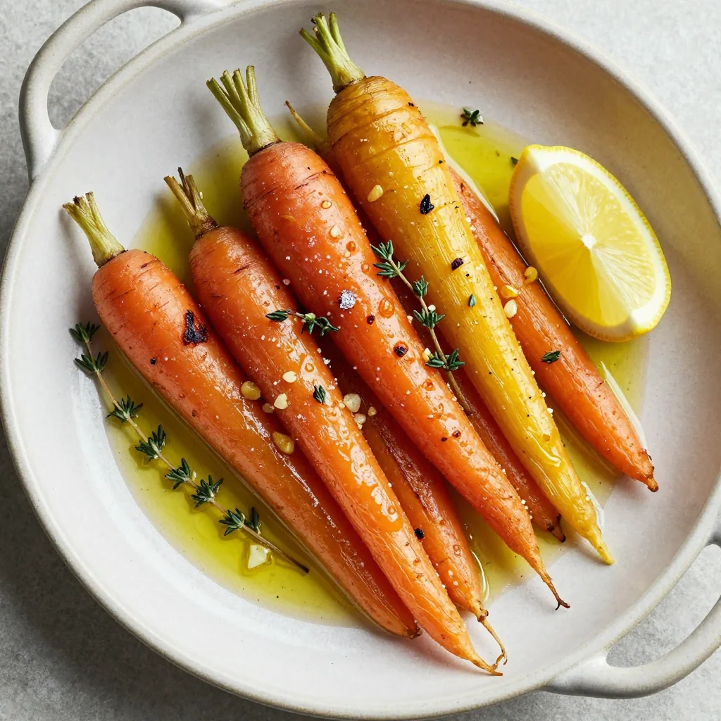 cozy lemon garlic roasted carrots and parsnips for family weeknights