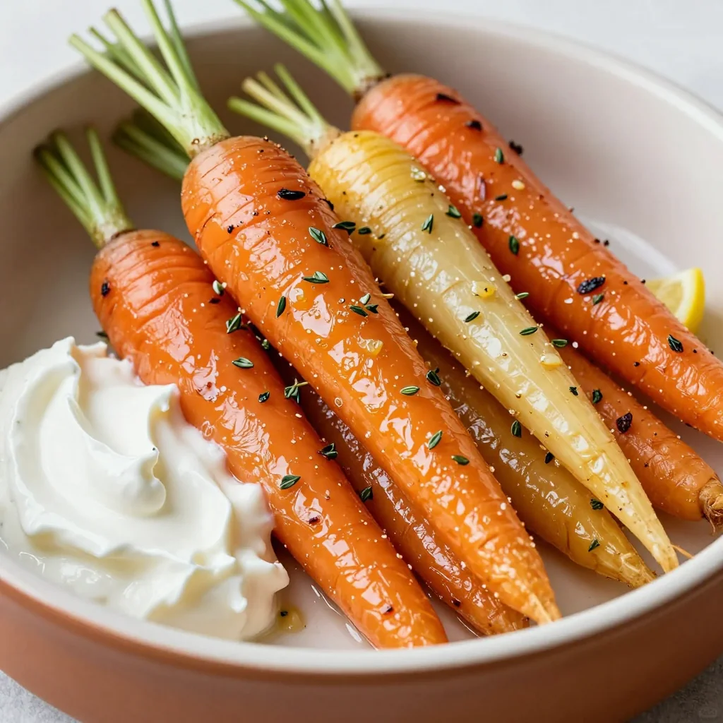cozy lemon garlic roasted carrots and parsnips for family weeknights