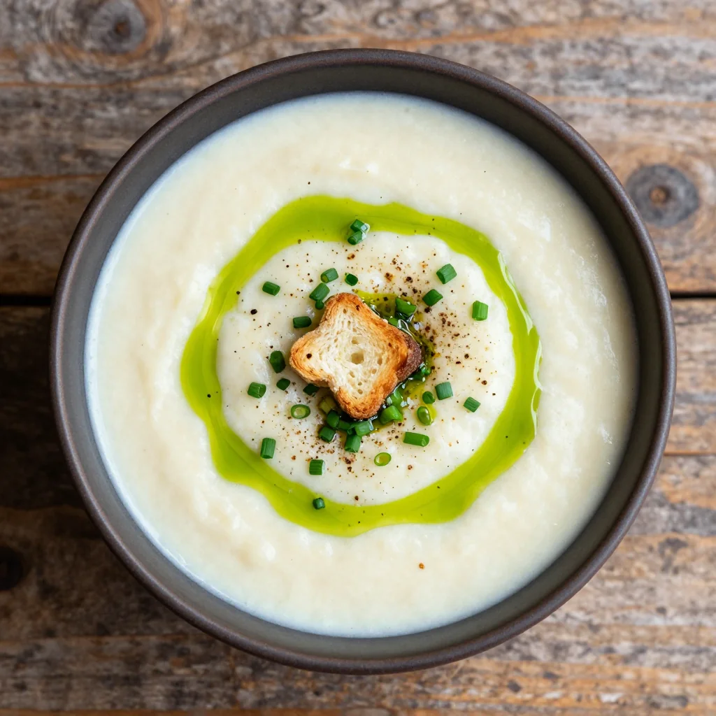 Cozy Potato Leek Soup from Simple Pantry Staples