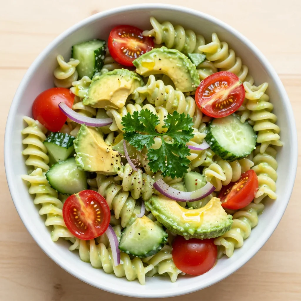 Creamy Avocado Pasta Salad for Leftover Lunches