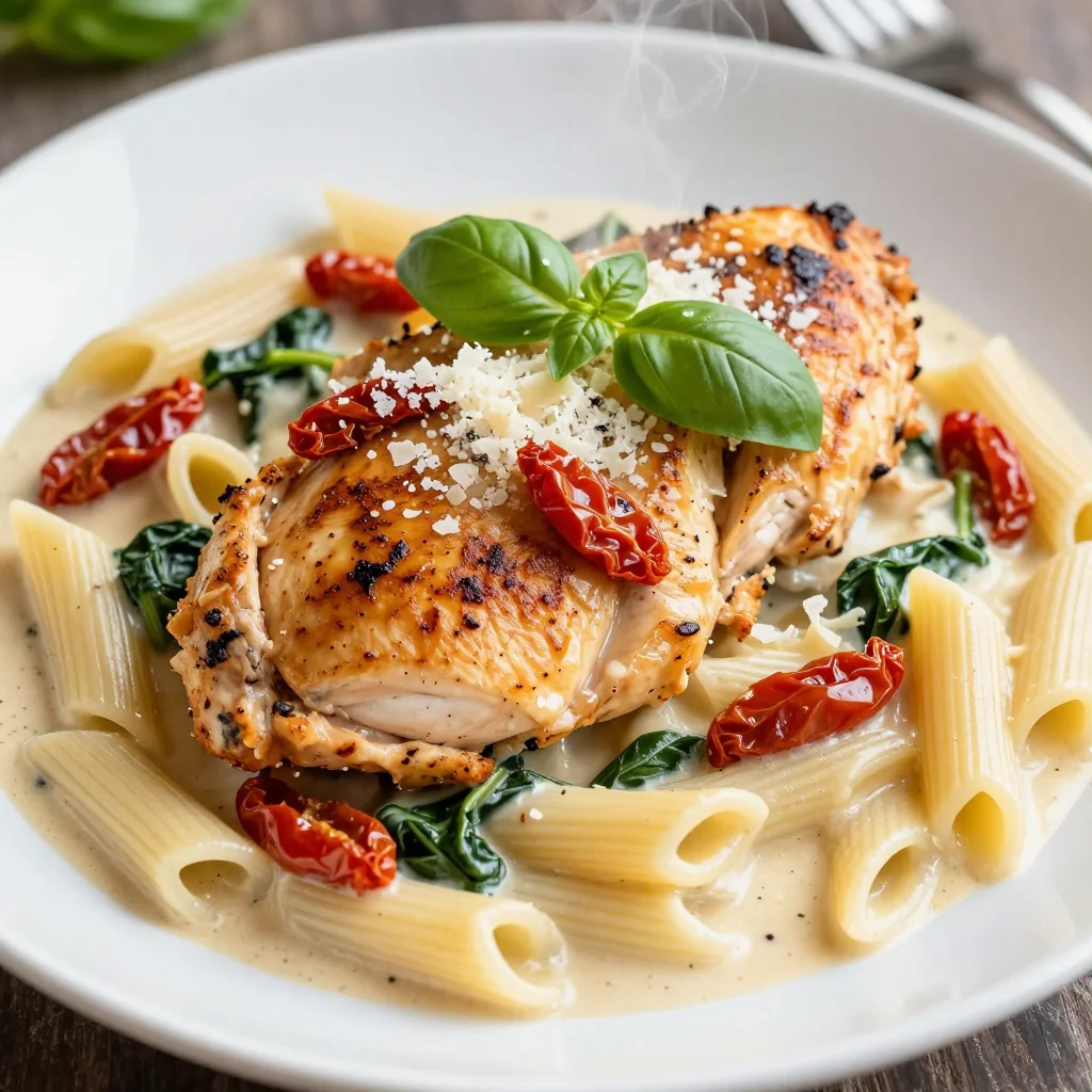 Creamy Tuscan Chicken for a Delicious Reset