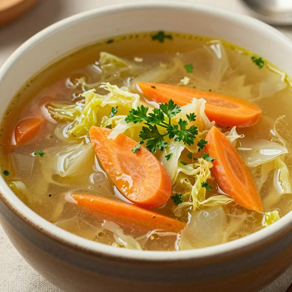 easy batch cooking cabbage and root vegetable soup for family dinners