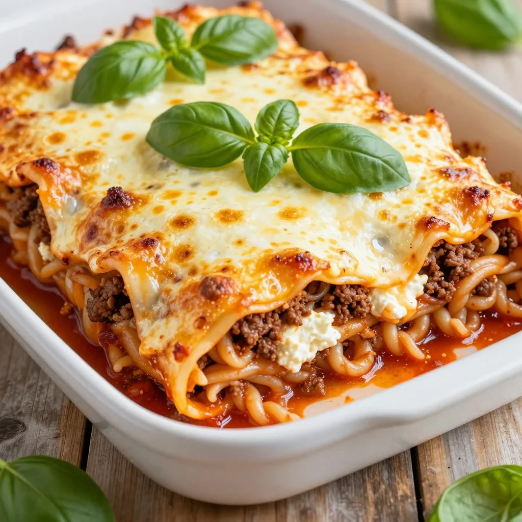 Family-Size Lasagna Rolls Comforting Hands-On Meal