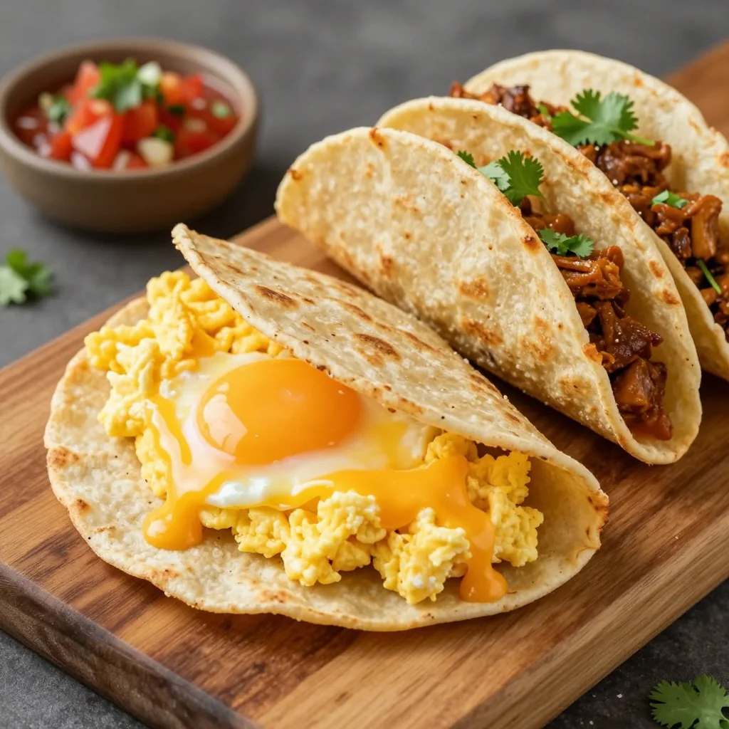 Freezer Breakfast Taquitos Egg and Cheese